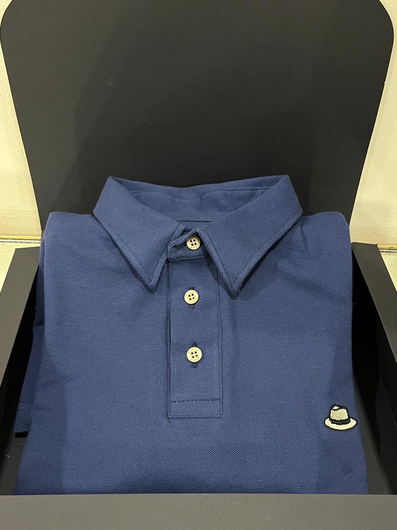 Chemise Azul marino